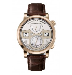 A. Lange & Sohne 143.050 Zeitwerk Decimal Strike Honey Gold/Silver watch replica