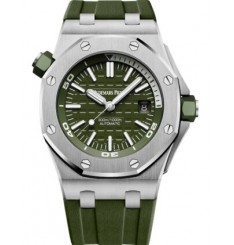 Audemars Piguet Royal Oak Offshore Diver Stainless Stee Khaki 15710ST.OO.A052CA.01