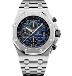 Replica Audemars Piguet Royal Oak Offshore 26470PT.OO.1000PT.02 Platinum Smoked