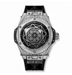 Hublot Big Bang Sang Bleu Steel Diamonds 39mm 465.SS.1117.VR.1204.MXM17 replica