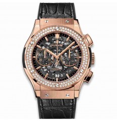 Hublot Classic Fusion Aerofusion King Gold Diamonds 45mm 525.OX.0180.LR.1104 watch replica