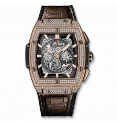 Hublot Spirit Of Big Bang King Gold Pave 601.OX.0183.LR.1704 watch replica