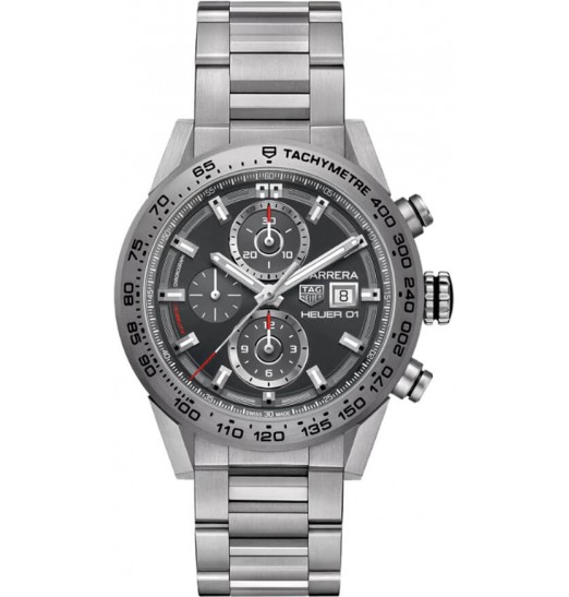 TAG Heuer Carrera Automatic Mens Chronograph Titanium watch replica