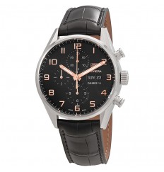 TAG Heuer Carrera Chronograph Automatic Black Dial Mens replica