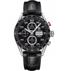 TAG Heuer Carrera Black Dial Automatic Chronograph Mens watch replica