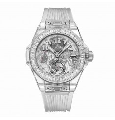 Hublot Big Bang Tourbillon Power Reserve 5 days Sapphire Baguettes 45mm 405.JX.0120.RT.1904