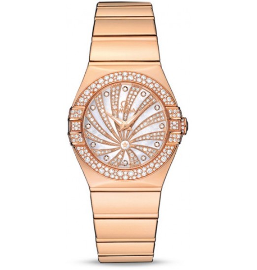 Omega Constellation Quartz Small 123.55.27.60.55.013 replica watch