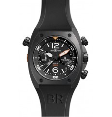 Bell & Ross Chronograph 44mm Mens BR 02-94 CARBON replica watch