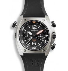 Bell & Ross Chronograph Steel Mens BR 02-94 STEEL replicas