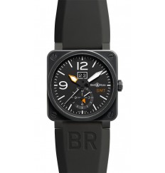 Bell & Ross GMT 42mm Mens BR 03-51 GMT CARBON fake watch