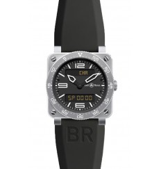 Bell & Ross Type Aviation Quartz 42mm Mens BR 03 TYPE AVIATION STEEL fake watch