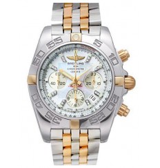 Breitling Chronomat 44 Yellow Gold and Steel IB011012/A698 fake watch