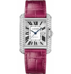 Replica Cartier Tank Anglaise Medium Ladies Watch WT100018