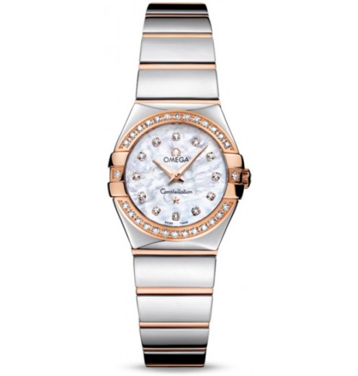 Omega Constellation Polished Quartz Mini 123.25.24.60.55.005 replicas
