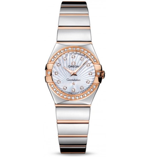 Omega Constellation Polished Quartz Mini 123.25.24.60.55.006 fake watch