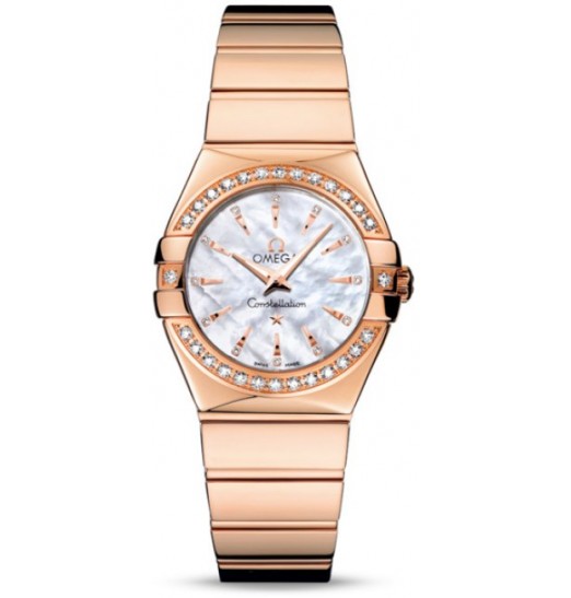 Omega Constellation Polished Quartz Small 123.55.27.60.55.006 replica watch