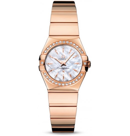 Omega Constellation Polished Quartz Mini 123.55.24.60.55.006 replica watch