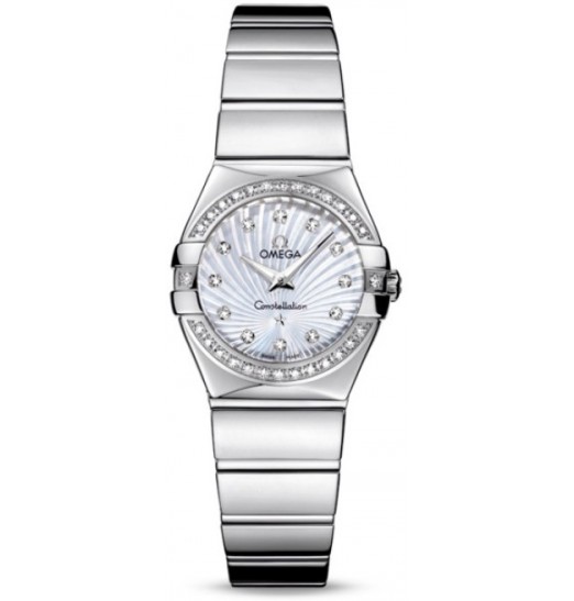 Omega Constellation Polished Quartz Mini 123.15.24.60.55.004 fake watch