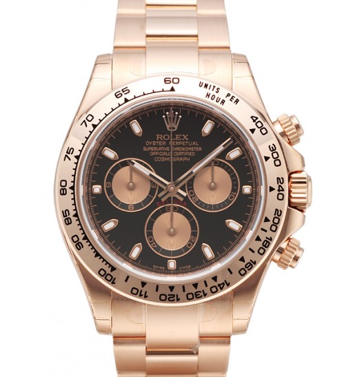 Rolex Cosmograph Daytona 116505 replica (pink/black)