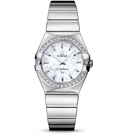 Omega Constellation Polished Quartz Small 123.15.27.60.05.002 replica watch